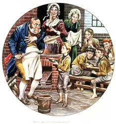 Segunda interpretación de Oliver Twist pidiendo más, del 